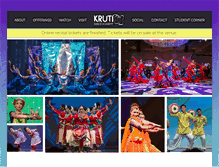 Tablet Screenshot of kruti.com